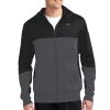 Adult Fleece Colorblock Jacket Thumbnail